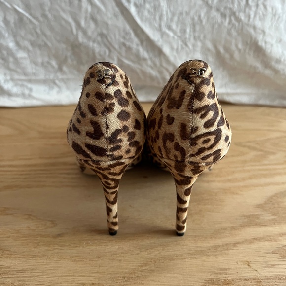 Sam Edelman Leopard Stiletto Heels, Women’s 8 - Picture 4 of 7
